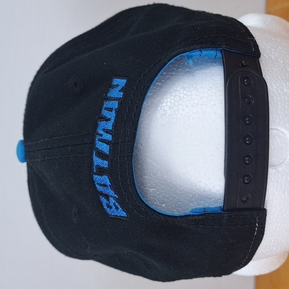 DC Comics Offical Batman Comics embroidered logo casual black snapback hat - Picture 3 of 8